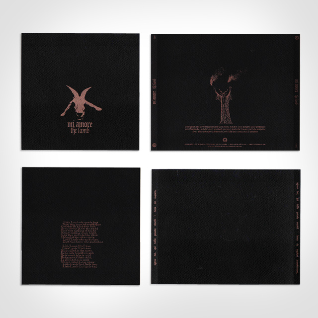 MI AMORE 'The Lamb, Psalms & Proverbs' (2005) 1000 copies CD sur Cyclop Media (C 011)