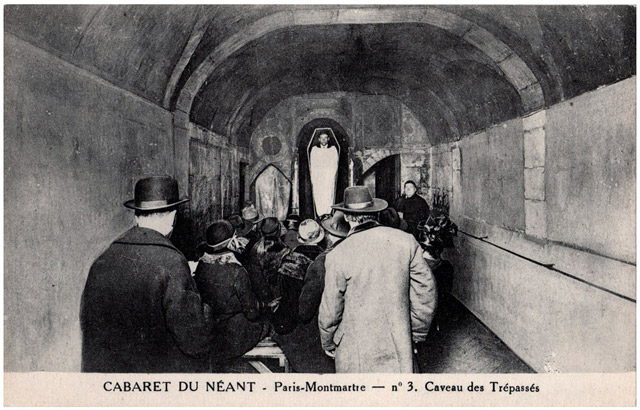 CABARET DU NÉANT nightclub (Paris Circa 1890s)