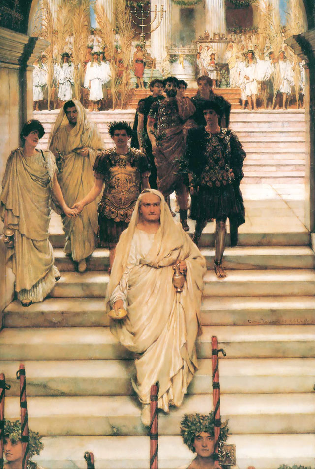 The Triumph of Titus (1885) by Sir Lawrence Alma-Tadema