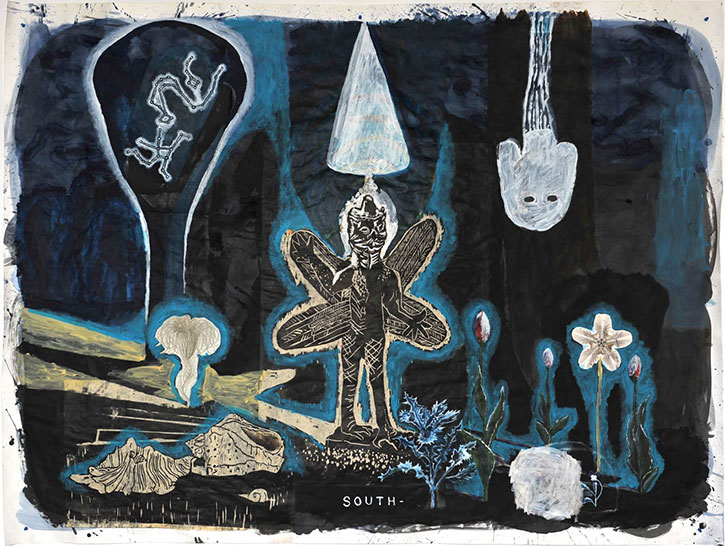 DAMIEN DEROUBAIX, South of Heaven, 2013, 150 x 200 cm
