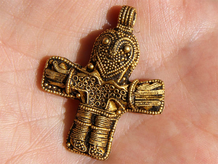 Amateur metal detector finds crucifix that may change the historical record of Christianity