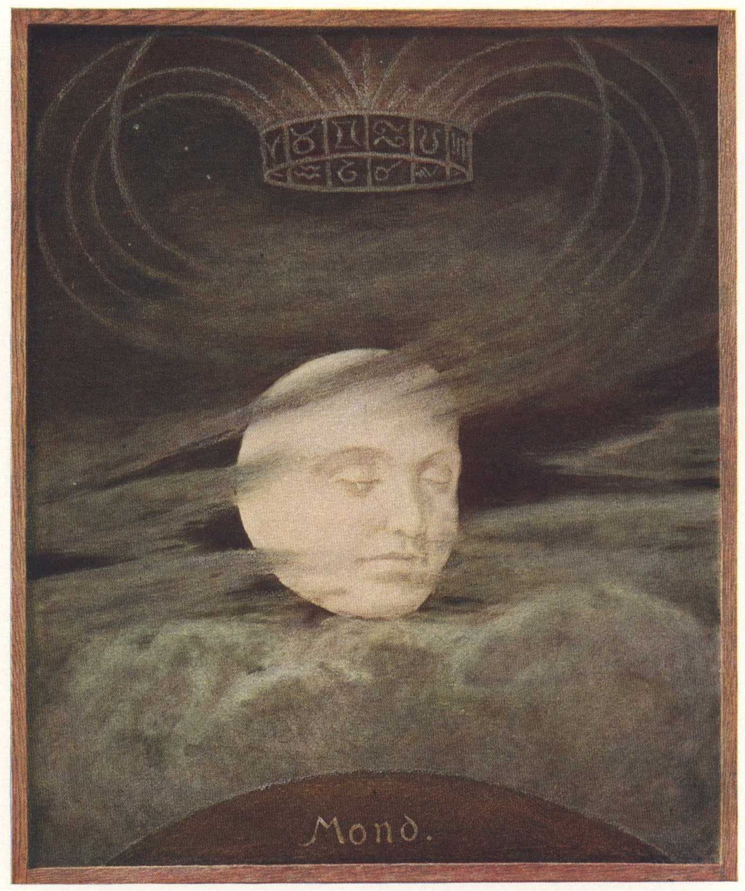 HANS THOMA (October 2, 1839 – November 7, 1924) 'Moon'