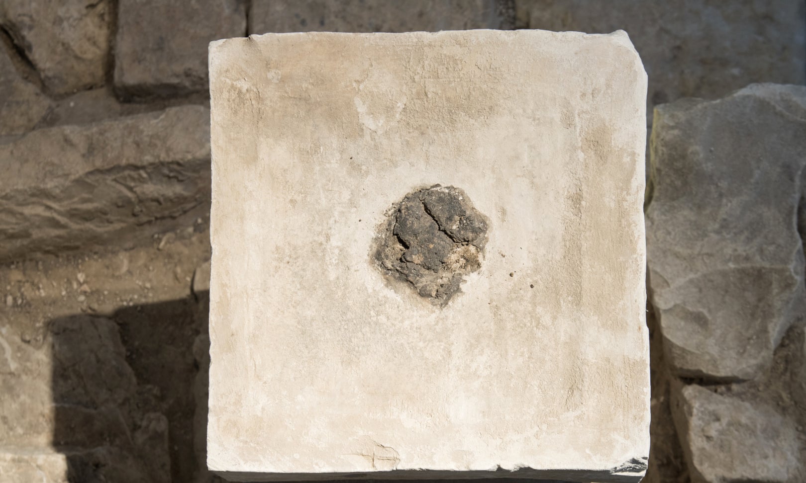 Cannabis residue on artefacts from an ancient temple in southern Israel. Archaeologists say it provides the first evidence of the use of hallucinogens in Judaism. Photograph: Laura Lachman/AP