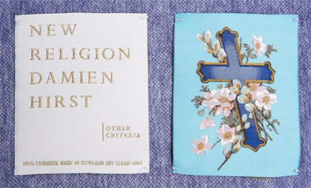 'New Religion' (2009) par DAMIEN HIRST 'New Religion' (2009) par DAMIEN HIRST
